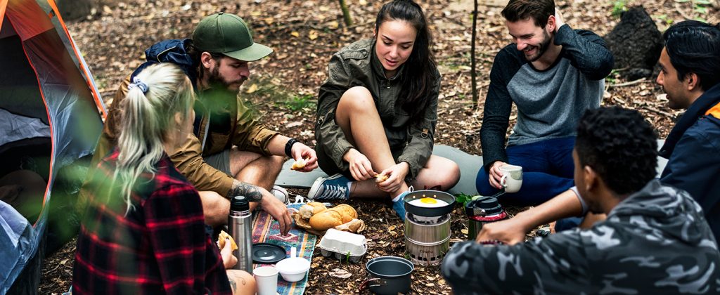 A group of friends are using the Ohuhu Mini Wood Stove that sells for $20.49 on Amazon.com. It's the best alternative fuel stove for backpacking. 5,714 ratings, average 4.64 stars.